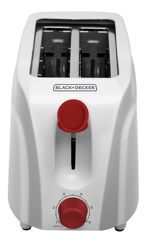 Imagen 5 de 9 de Tostadora Black + Decker 750w 2 Rebanadas Extra Ancha Tr200a