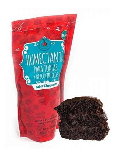 Humectante Para Torta Sabor Chocolate (3x250gr)