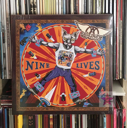 Vinilo Aerosmith Nine Lives Eu Import 2 Lps.