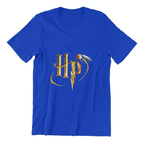 Polera Unisex Harry Potter Mago Magia Logo Algodon Estampad