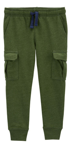 Pantalones Cargo De Lona Verdes De Bebé 1o600110 | Carters ®