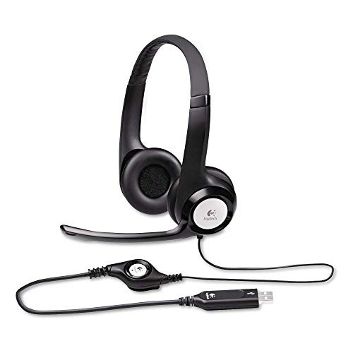 Auriculares Usb H390 + Logitech + Cancelación De Ruido