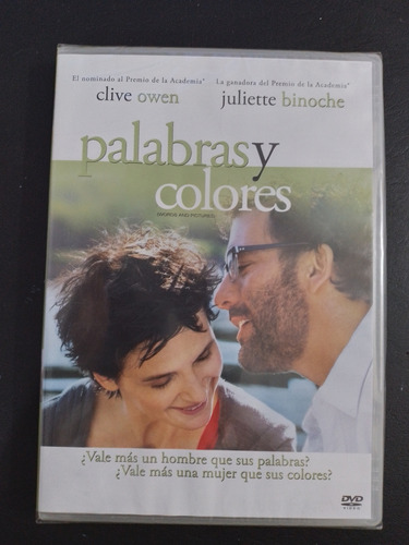 Pelicula Palabras Y Colores. Dvd Original, Nuevo Y Cerrado.