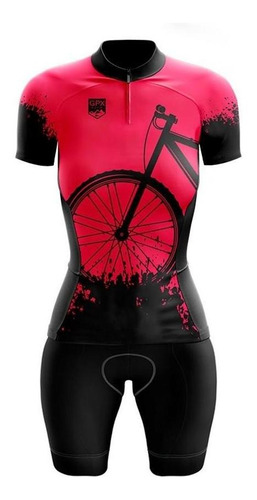 Conjunto Ciclismo Bermuda + Camisa + Luva Brinde- P A 3g