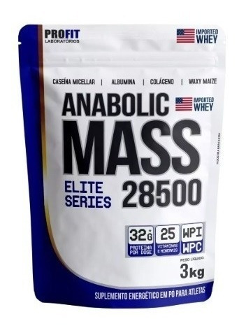 Hipercalórico Anabolic Mass 28500 - Atacado + Promoção!
