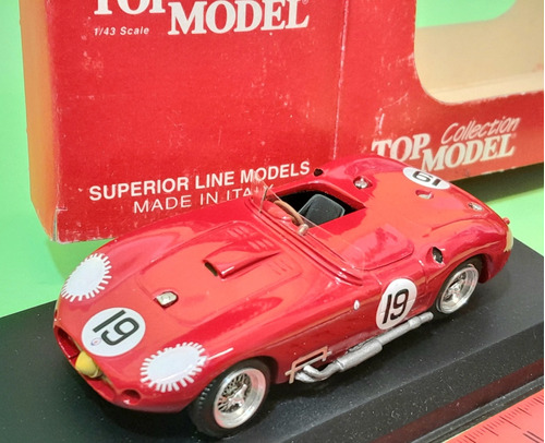 Top Model 1/43 Maserati 450s Sebring Fangio '57 Ruedas Alumi