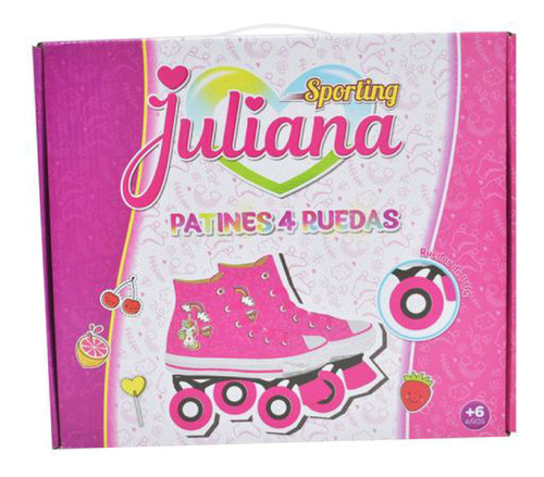 Juliana Sporting Patines Zapatillas Botita Cuatro Ruedas
