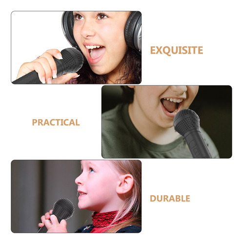 Micrófono De Simulación De 3 Piezas, Accesorios De Karaoke,