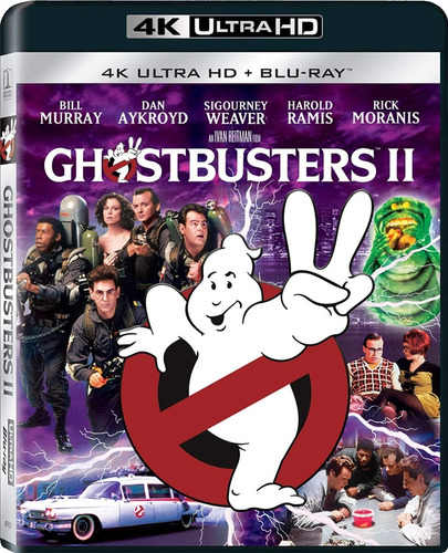 4k Ultra Hd + Blu-ray Ghostbusters 2 / Los Cazafantamas 2
