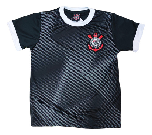 Camisa Corinthians Infantil Personalizada Nome E Número