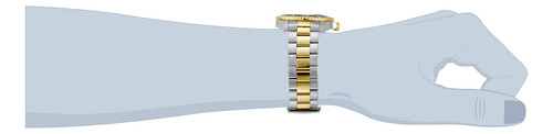 Reloj Buceador Dos Tonos Acero Inoxidable