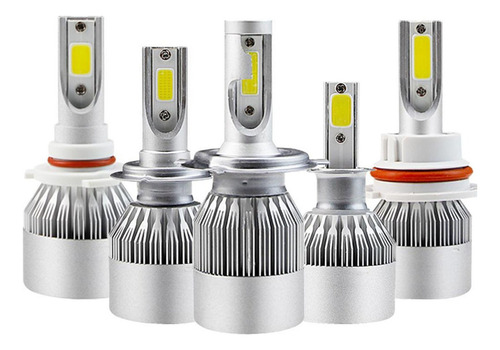 Kit Super Led 6k Lúmenes Par Xenon H4h1h7 Ofr