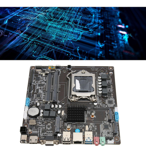 H81 Lga 1150 Placa Base, Canal Ddr3 Micro Itx Computer Mothe
