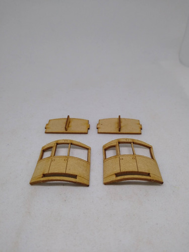 Nico Coche Subte Linea A La Brugeoise Kit H0 (mnt 145)