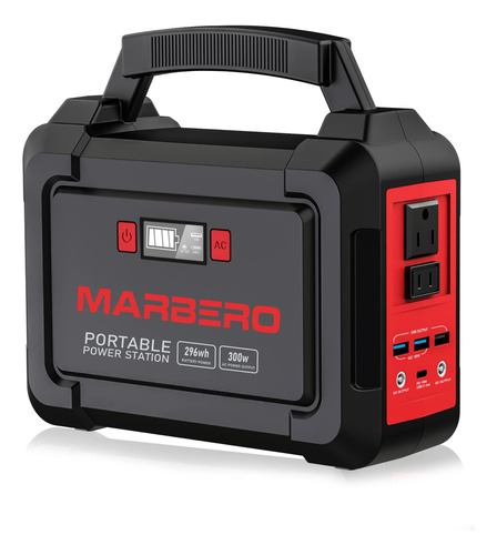 Marbero Estacion De Energia Portatil De 296 Wh, Generadores