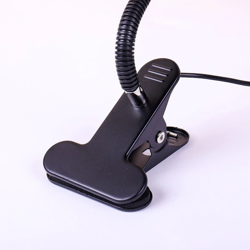 Imagen 6 de 8 de Lampara Led Usb Flexible Pinza Movil Escritorio P. De Mayo
