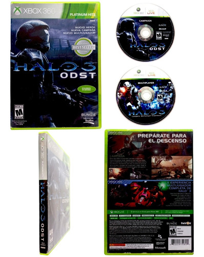 Halo 3 Odst Xbox 360 Garantizado  (Reacondicionado)