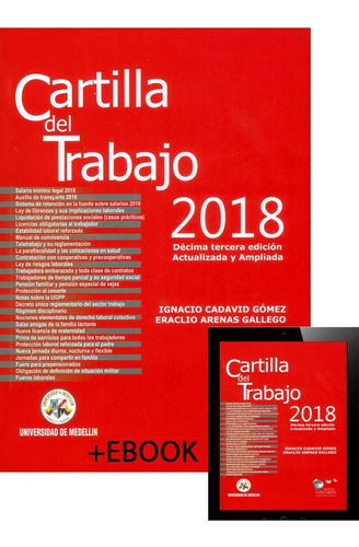 Cartilla Del Trabajo 2018 + Libro Electrónico