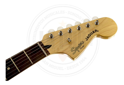 Imagen 6 de 9 de Guitarra Squier Vintage Modified Jaguar Olympic White