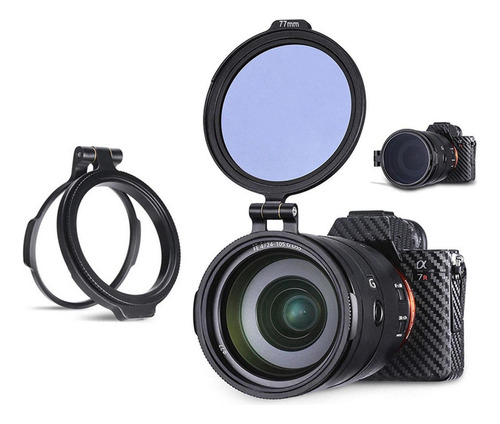 Suporte De Clipe De Montagem De Adaptador De Filtro Nd 67mm