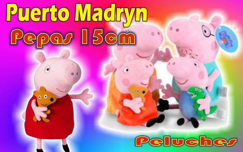 Pepas Peluche Con Sonido 25cm