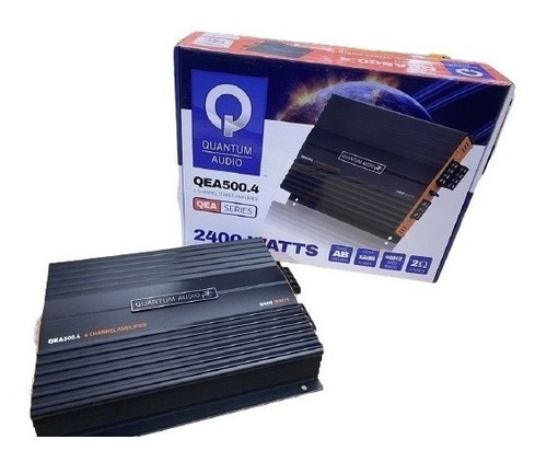 Amplificador 4 Canales Quantum Audio Qea500.4 Clase Ab 2400w