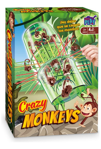 Juego De Mesa Crazy Monkeys Monos Locos Ik0034