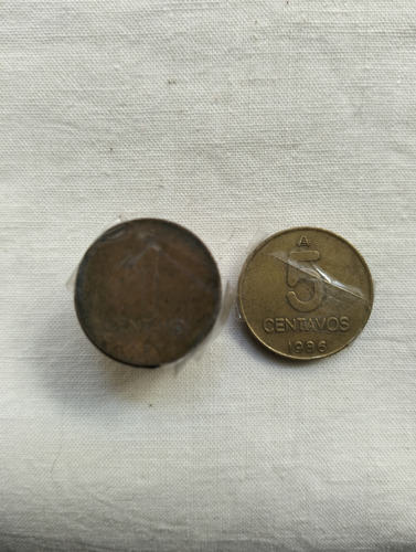 16 Monedas Argde 5 De Austral 1985/86, 1 Austral 1985/86/87. (Usado)