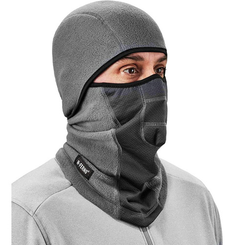 Capucha Ergodyne Balaclava Gris Cubre Boca Cuello Cabeza