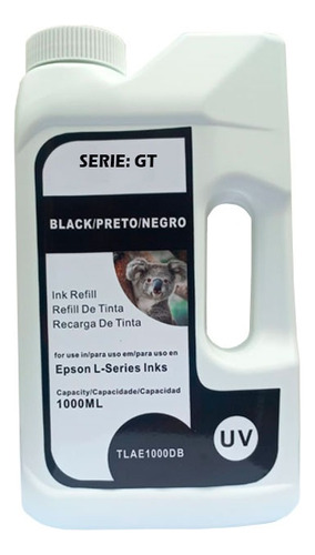 Tinta Compatble 1litro Uv Para Hp Sistema Continuo