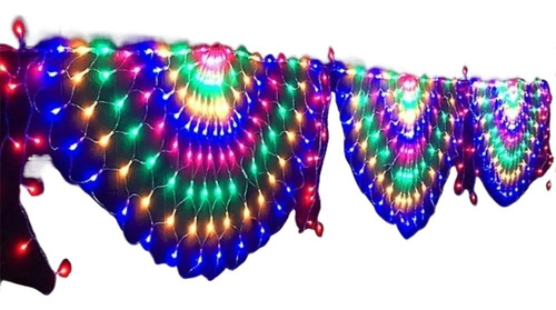 3m Red De Pavo Real Led Cadena De Luz De La Fiesta Decoració