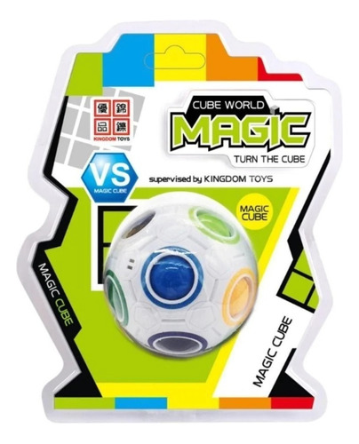 Cubo Magico Pelota Cube World Magic En Blister 
