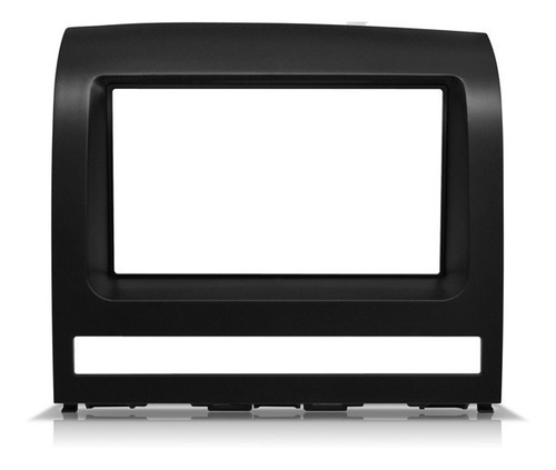 Imagem 1 de 4 de Moldura Painel Dvd 2 Din Pioneer Fiat Ideá 2009 2010 2011