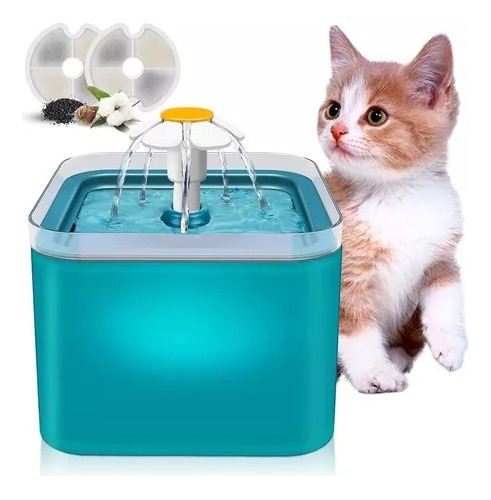 Fuente Automática Con Filtro Para Perros Y Gatos 67oz/2.0l