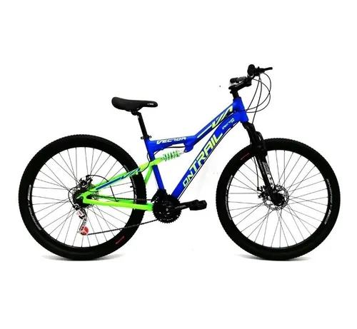 Mountain bike On Trail Vector 2020 aro 27.5 L cor azul verde