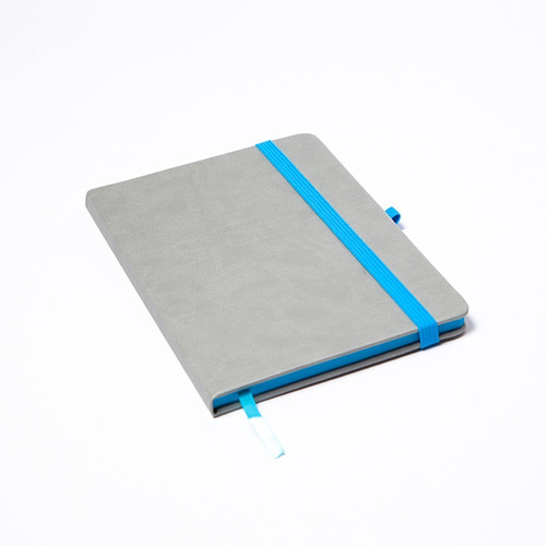 Libreta Tipo Moleskine Cuaderno 90h Raya C/ Elastico ·pkt·