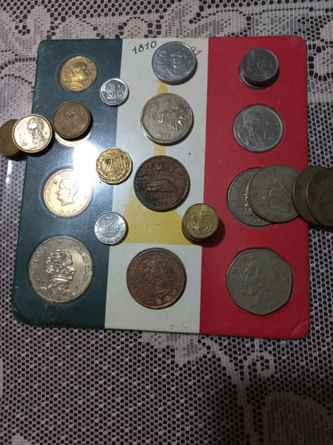 Colección De Monedas Mexicanas Antiguas