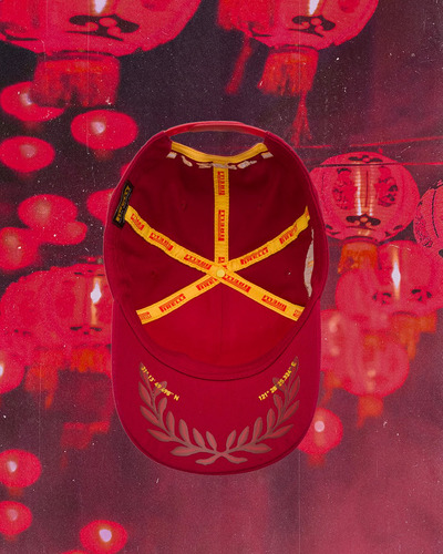 Gorra Pirelli China 2025 Podio Rojo Único Lisa