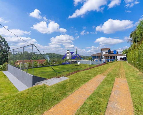 Imagem 8 de 30 de Ótima Chácara A Venda Em Cotia Com 5 Dorms/2sts + Campo Gramado E Piscina - Ch00055 - 71058730