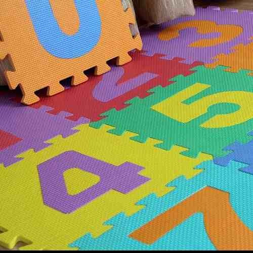 Alfombra Goma Eva Set 10 Cuadros De 30x30 Bebes Y Niños