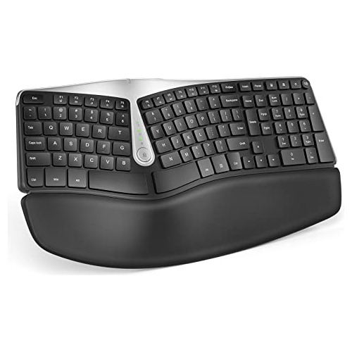 Nulea Rt04 Teclado Ergonómico Inalámbrico, 2.4g Split Teclad