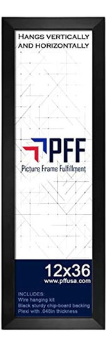 Pictureframefactory - Marco De Fotos (12.0 X 36.0 in, Tabler