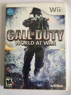 Call Of Duty World At War Nintendo Wii Usado