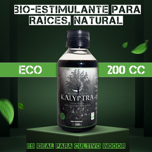 Kalyptra 200cc Bio-estimulante Organico Raíces, Natural.