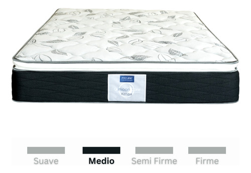 Colchón King Size Más Box Restonic Kendra, Firmeza Media Rs