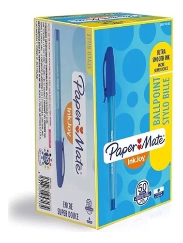 Boligrafo Paper Mate Kilometrico St 100 Azul Caja X 50