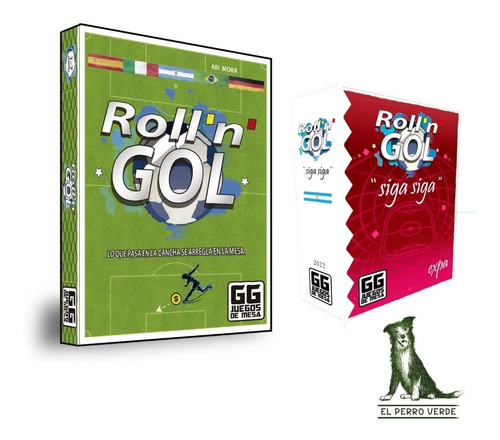 Roll 'n' Gol  Fútbol + Expa Siga Siga - Perro Verde Juegos 