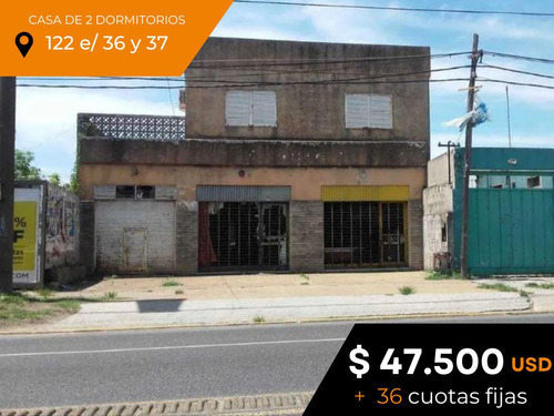 Casa Venta 2 Dormitorios 2 Locales 3 Cocheras Terreno 300 Mts 2 Totales - La Plata [financiado]