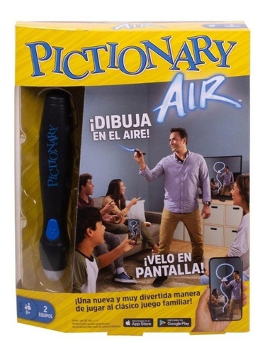 Pictionary Air - En Español - Lapiz + Tarjetas-juego De Mesa