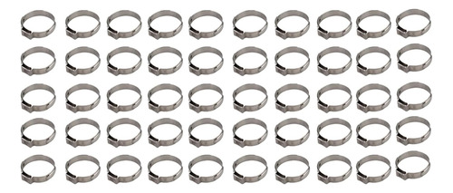 50 Abrazaderas De Cincha De Acero Inoxidable Para Conexiones